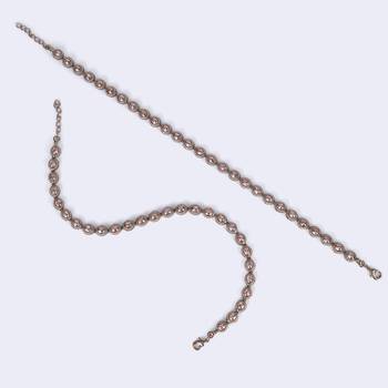 Traditional lovely round shape gold plated set of 2 anklet(payal) for women 2