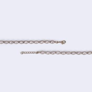 Traditional oval shape gold plated set of 2 anklet(payal) for women 4