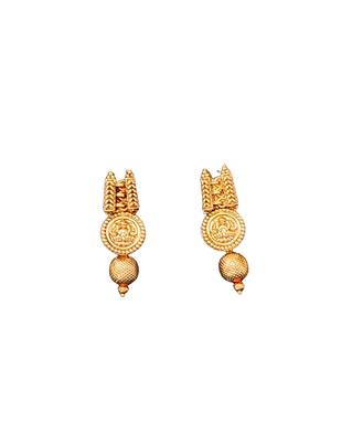 Temple jewelry style with lakshmiji motif     ethnic indian design for special occasions, lightweight & comfortable wear 6