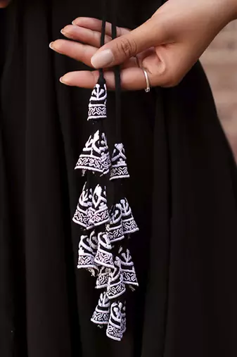 Black cotton plain anarkali