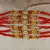 Multi beads cotton adjustable rakhi