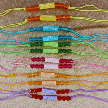 Multi beads cotton adjustable rakhi 2