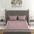 Cotton printed bedsheet - pink