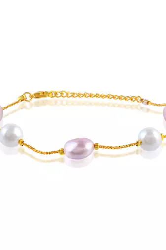 Fresh water pearls women bracelet