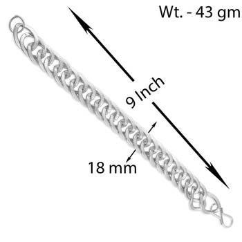 Stainless steel men bracelet 4