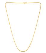 Brass 24kt micron gold plated 26 inch box chain