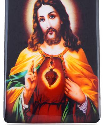 dzine trendz metallic fridge magnet with halo design – multicolor 1