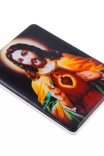 dzine trendz metallic fridge magnet with halo design – multicolor