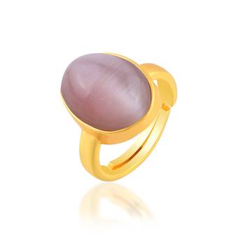 Brass cats eye lehsuniya finger ring 2