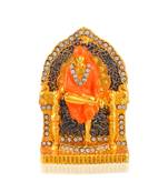 Brass gold shirdi sai baba stand idol figurine spiritual