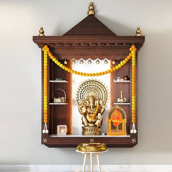 Brass gold shirdi sai baba stand idol figurine spiritual 4