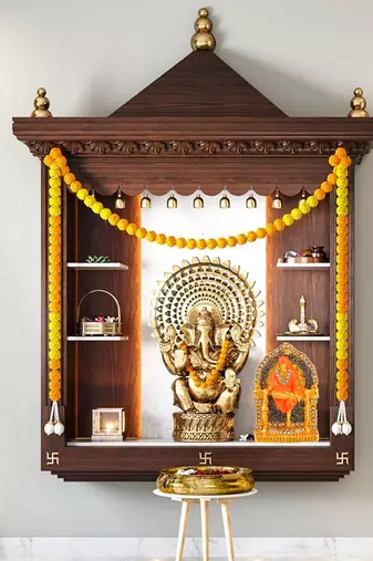 Brass gold shirdi sai baba stand idol figurine spiritual