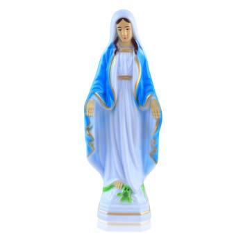 Resin mother mary stand idol figurine christian spiritual 1