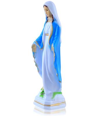 Resin mother mary stand idol figurine christian spiritual 4