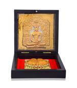 Gold plated jai jinendra gift box