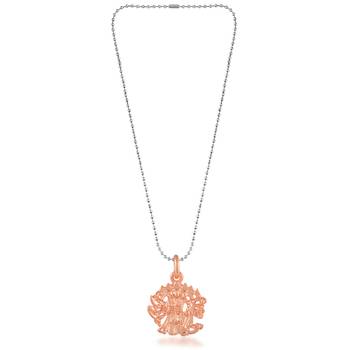 Brass pure copper panchmukhi hanuman bajrang bali pendant 3