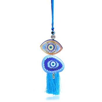 Rakhi for bhaiya bhabhi- evil eye rakhi set (pack of 2) 3