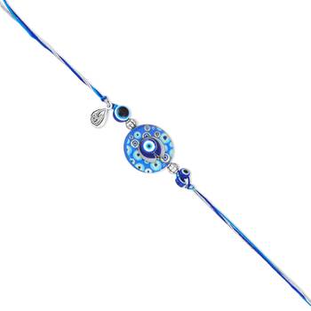 Rakhi for bhaiya bhabhi- evil eye rakhi set (pack of 2) 4