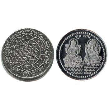 Ceramic evil eye combo rakhi for bhaiya bhabhi with 50% silver content lakshmi ganesh coin (pack of 2) 5