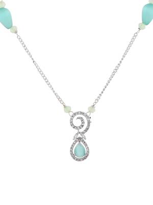 Brass silver-plated handcrafted chain 3