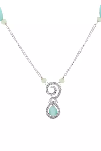 Brass silver-plated handcrafted chain