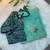 sea green Fancy Two Tone Saree And Bandhej Blouse