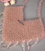 Pink cystal handag
