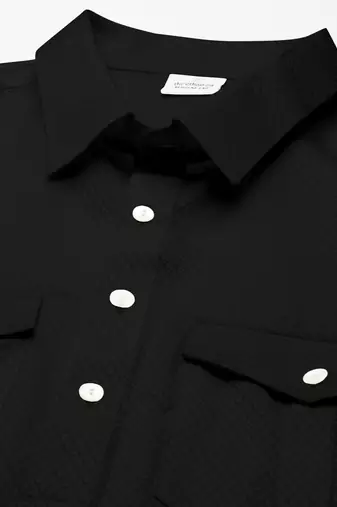 Black cotton pathani with salwar