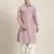 Pink cotton pathani with salwar