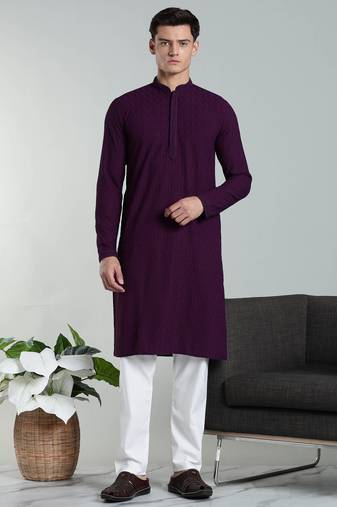 Arruga sylish rayon embroidery kurta pyjama