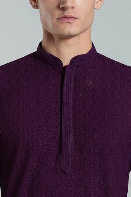 Arruga sylish rayon embroidery kurta pyjama 5