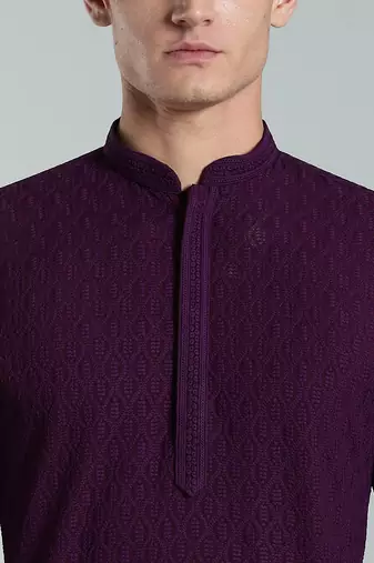 Arruga sylish rayon embroidery kurta pyjama