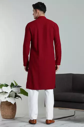 Arruga sylish rayon embroidery kurta pyjama