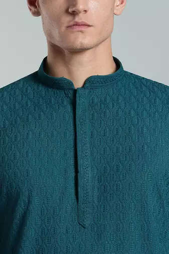 Arruga sylish rayon embroidery kurta pyjama