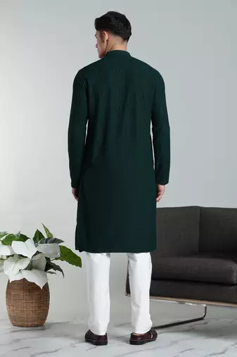 Arruga sylish rayon embroidery kurta pyjama