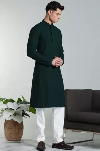 Arruga sylish rayon embroidery kurta pyjama