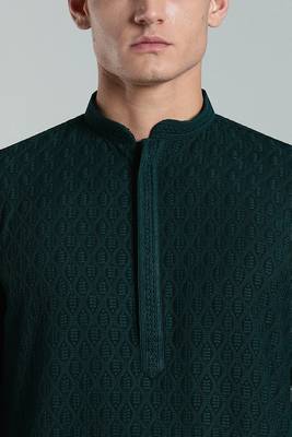 Arruga sylish rayon embroidery kurta pyjama 5