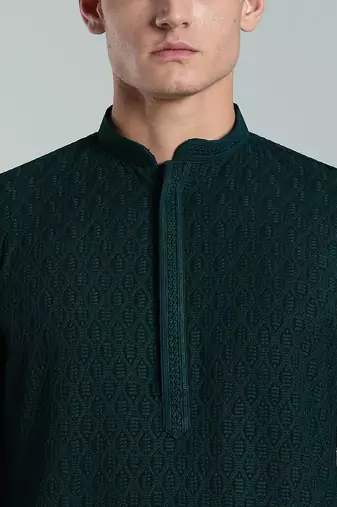 Arruga sylish rayon embroidery kurta pyjama