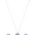 Graceful bloom pearl necklace set gift for rakhi
