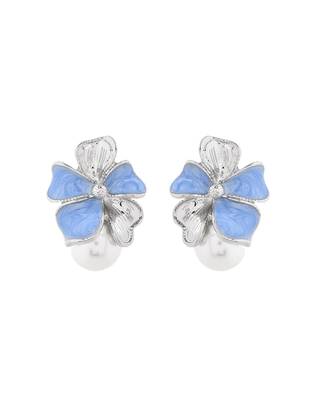Graceful bloom pearl necklace set gift for rakhi 3