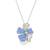 Graceful bloom pearl necklace set gift for rakhi