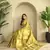 lime zari tissue weaving saree with all over pichwai pattern