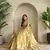 Beige zari tissue weaving saree with all over pichwai pattern