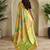Multicolor Printed Georgette Weaving Saree with blouse