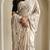 Beige Pure loom tussar saree with all over designer embroidery