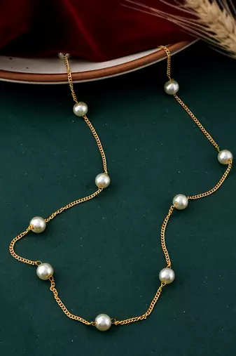 Brass gold-plated chain