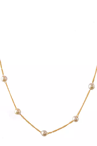 Brass gold-plated chain