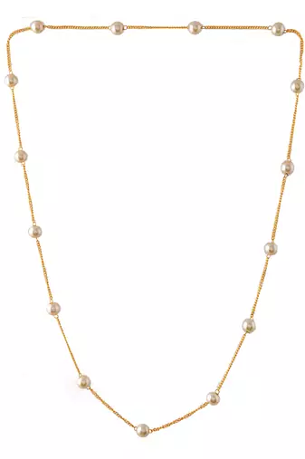 Brass gold-plated chain
