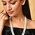 Brass gold-plated layered necklace