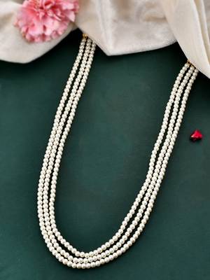 Brass gold-plated layered necklace 2